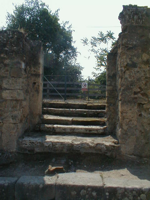 Vi Pompeii September Entrance Doorway With Corinthian